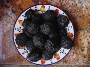 Diyet Cikolata Topcuklari Diyet Cikolata Topcuklari