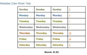 Weekday Color Picker